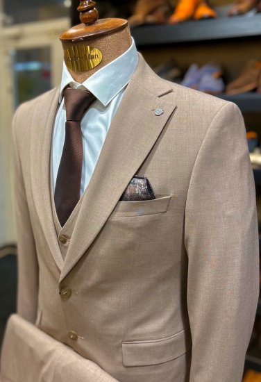 Костюм MAZALTOVMAN 3-ка Premium Бежевый