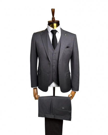 Костюм MIR 3-ка Серый в полоску