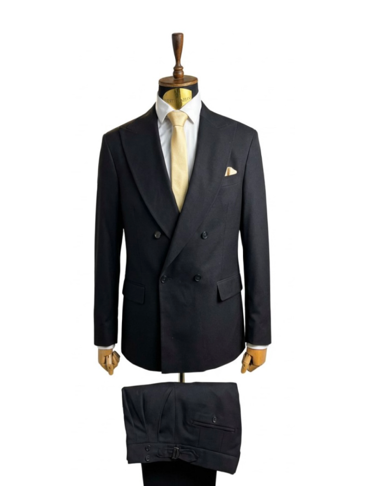 Костюм RBR 2-ка Двубортный Черный