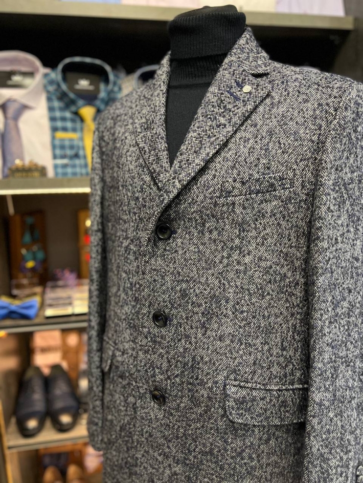 Пальто MAZALTOVMAN Синее букле FN