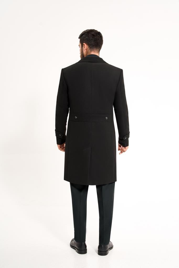Пальто MAZALTOVMAN Двубортное Premium Черное