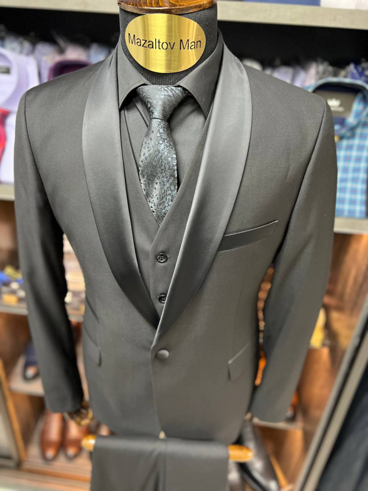 Смокинг MAZALTOVMAN 3-ка черный