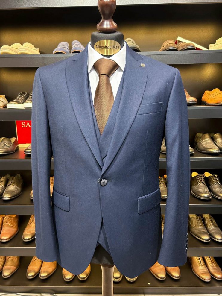 Костюм MAZALTOVMAN Premium 3-ка Синий