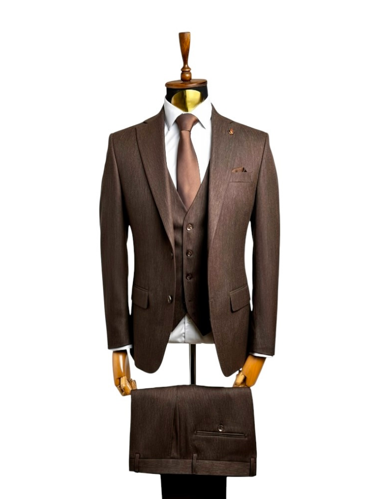 Костюм MAZALTOVMAN 3-ка Premium Коричневый