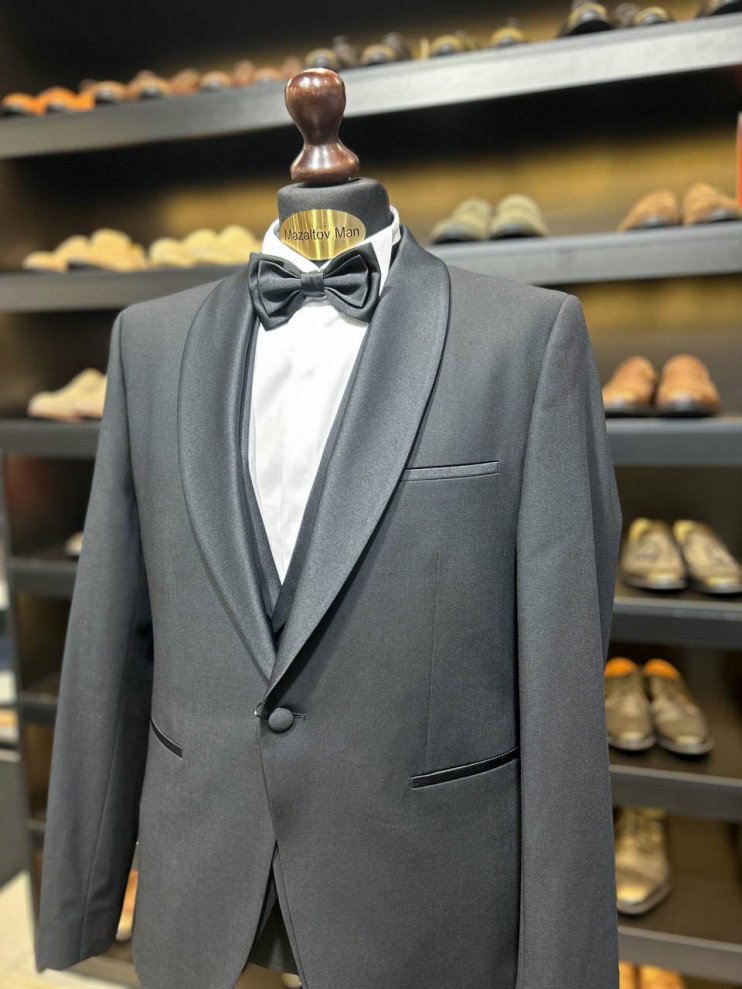 Смокинг MAZALTOVMAN 3-ка Premium Черный