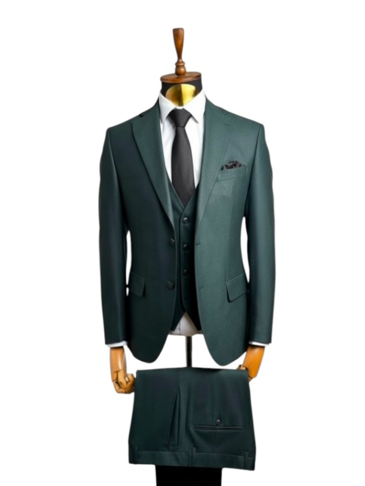 Костюм MAZALTOVMAN 3-ка Premium Зеленый Фактурный