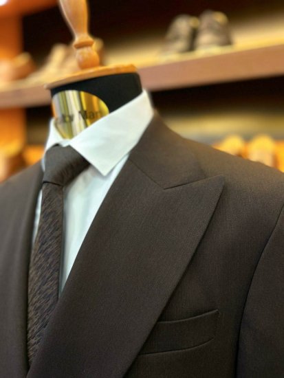 Костюм RBR 2-ка Двубортный Темно-коричневый