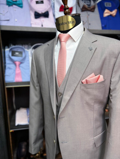 Костюм MAZALTOVMAN 3-ка Серый фактурный