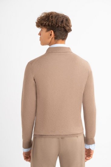 Поло HLF Бежевое с замком