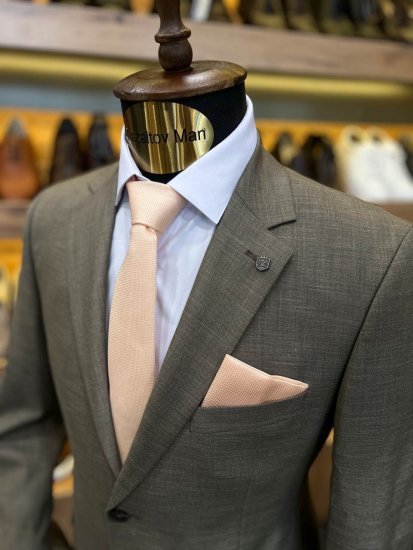 Костюм MAZALTOVMAN 2-ка Бежевый фактурный