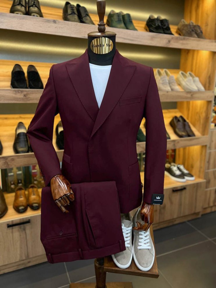 Костюм MAZALTOVMAN 2-ка Premium Бордовый