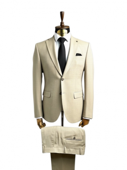 Костюм MAZALTOVMAN 2-ка Premium Бежевый фактурный