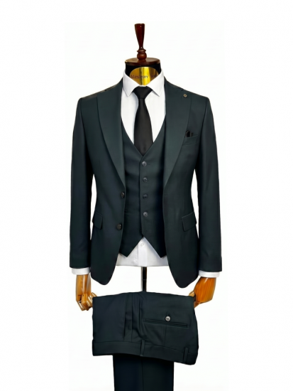 Костюм MAZALTOVMAN 3-ка премиум Зеленый фактурный
