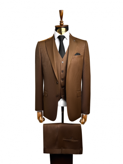 Костюм FRC 3-ка Светло-коричневый фактурный