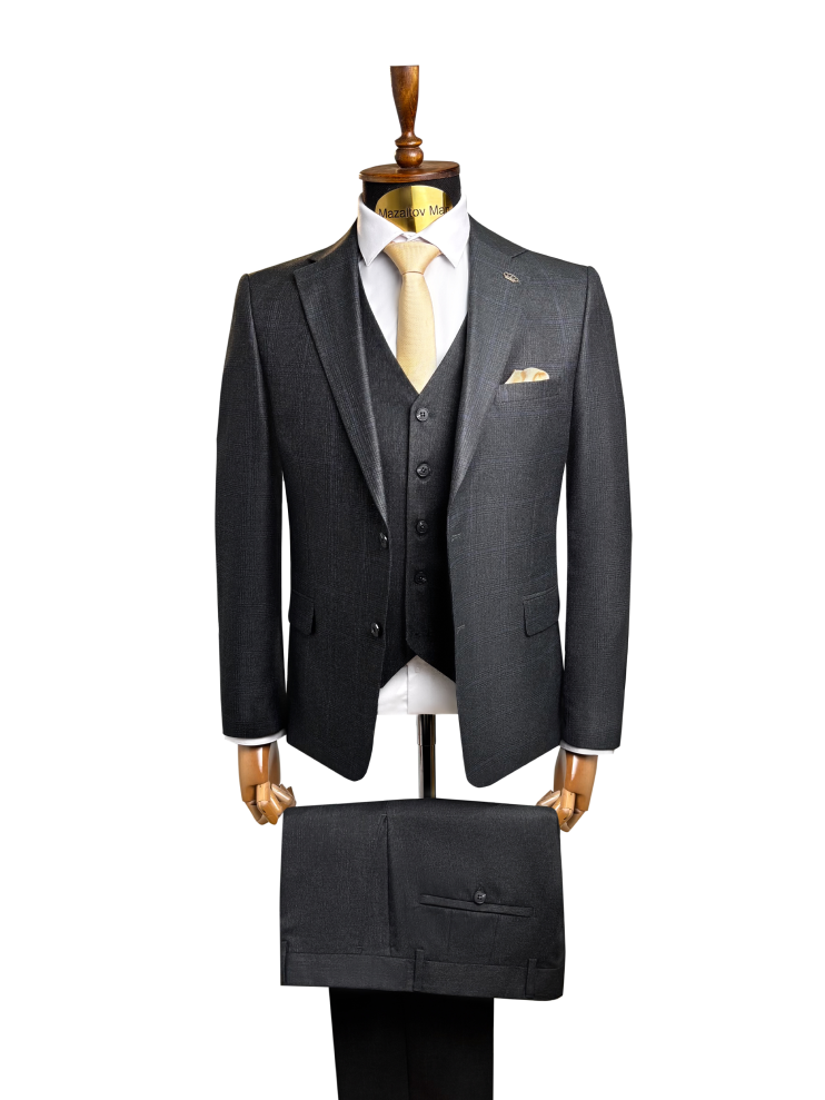 Костюм FRC 3-ка Серый в клетку